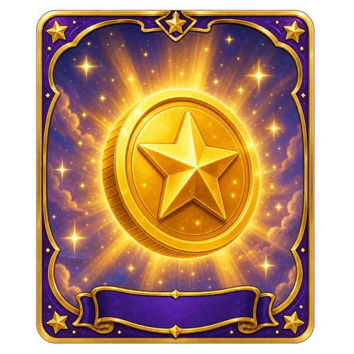 Golden coin card from Timberon